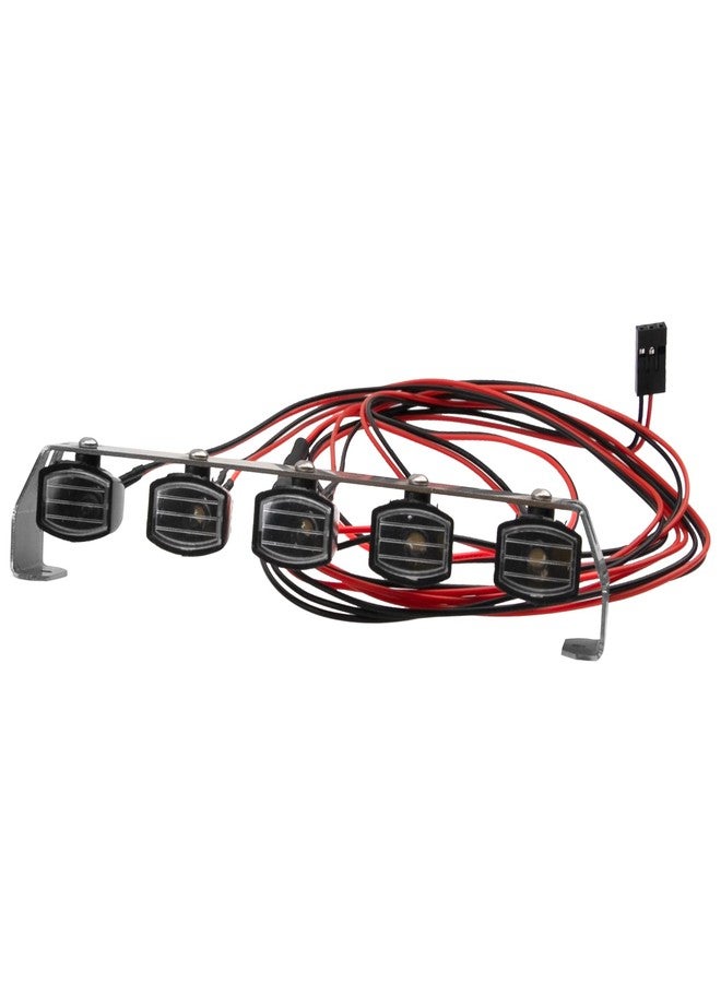 Share Goo طقم مصابيح سقف سيارة التحكم عن بعد من ShareGoo، متوافق مع Traxxas TRX-4 و Axial SCX10 و RC4WD D90 و HSP RGT 1/10 (5 مصابيح LED) - Image 3